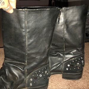 Black BCBG Boots Size 9.5